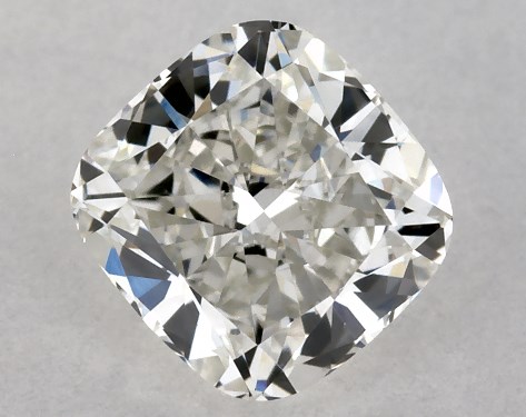 GIA 0.53 Carat H-VS1 Ideal Cut Cushion Modified Diamond